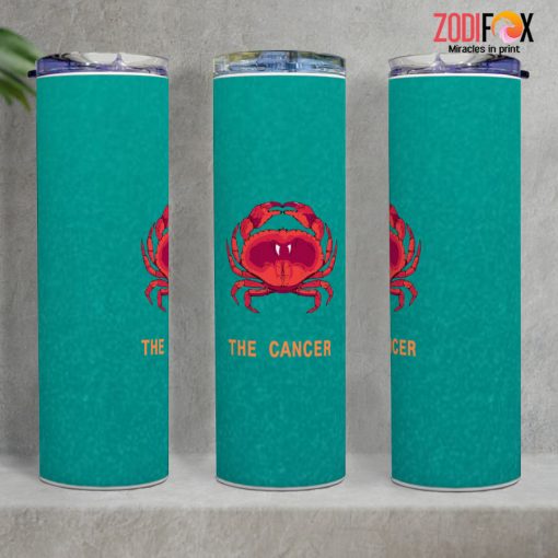 hot Cancer Crab Tumbler birthday zodiac gifts for horoscope and astrology lovers – CANCER-T0041