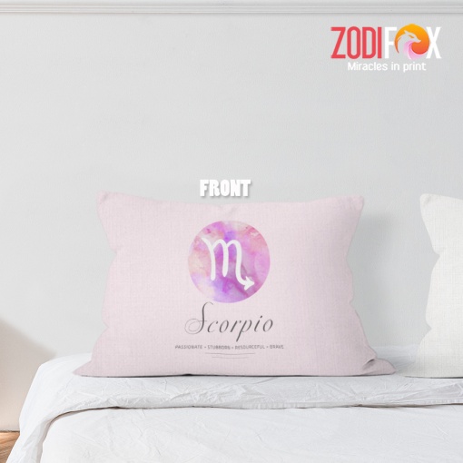 meaningful Scorpio Colour Throw Pillow zodiac inspired gifts – SCORPIO-PL0042