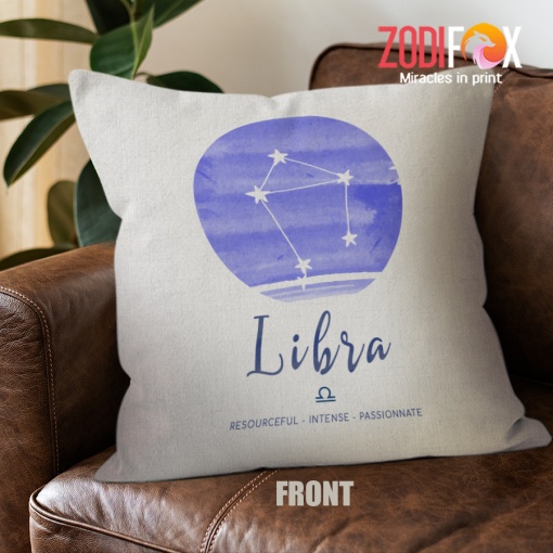 cheap Libra Intense Throw Pillow gifts based on zodiac signs – LIBRA-PL0042