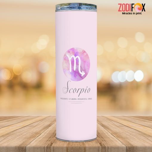 great Scorpio Symbol Tumbler zodiac sign gifts for astrology lovers – SCORPIO-T0042