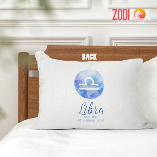 great Libra Symbol Throw Pillow astrology presents – LIBRA-PL0043