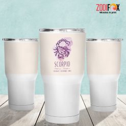 exciting Scorpio Determined Tumbler zodiac sign presents for astrology lovers – SCORPIO-T0043