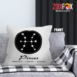 lovely Pisces Empathetic Throw Pillow gifts according to zodiac signs – PISCES-PL0044