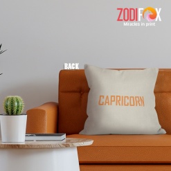 great Capricorn Graphic Throw Pillow zodiac sign presents – CAPRICORN-PL0044