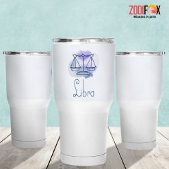 hot Libra Watercolor Tumbler astrology horoscope zodiac gifts for boy and girl – LIBRA-T0044