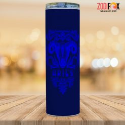 hot Aries Blue Tumbler zodiac sign gifts for astrology lovers – ARIES-T0044