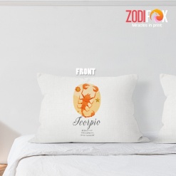 meaningful Scorpio Sun Throw Pillow zodiac inspired gifts – SCORPIO-PL0045