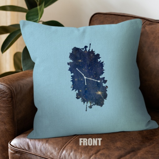 best Cancer Galaxy Throw Pillow birthday zodiac gifts for astrology lovers – CANCER-PL0045