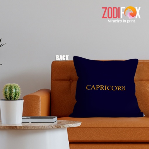 hot Capricorn Time Throw Pillow zodiac sign gifts for astrology lovers – CAPRICORN-PL0046