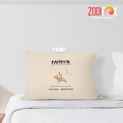 lively Cancer Hand Throw Pillow astrology horoscope zodiac gifts for man and woman – CANCER-PL0047