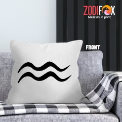 unique Aquarius Water Throw Pillow gifts based on zodiac signs – AQUARIUS-PL0047