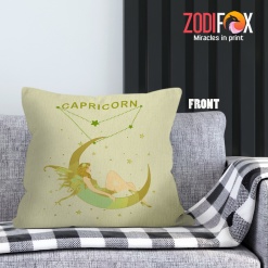 eye-catching Capricorn Moon Throw Pillow zodiac lover gifts – CAPRICORN-PL0047