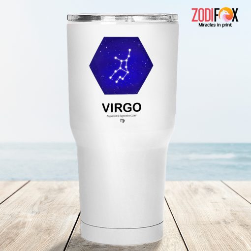 wonderful Virgo Blue Tumbler birthday zodiac presents for astrology lovers – VIRGO-T0047