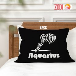 cool Aquarius Baby Throw Pillow signs of the zodiac gifts – AQUARIUS-PL0048