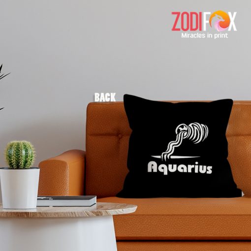 great Aquarius Baby Throw Pillow zodiac sign gifts for astrology lovers – AQUARIUS-PL0048