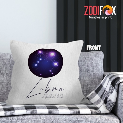 various Libra Cardinal Throw Pillow zodiac gifts for horoscope and astrology lovers – LIBRA-PL0048