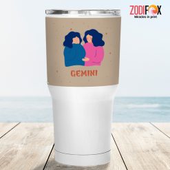 hot Gemini Twins Tumbler birthday zodiac sign gifts for horoscope and astrology lovers – GEMINI-T0048