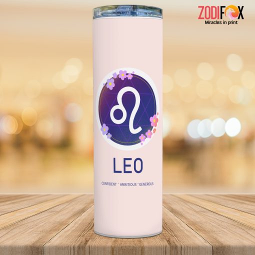 great Leo Ambitious Tumbler zodiac sign gifts for astrology lovers – LEO-T0048