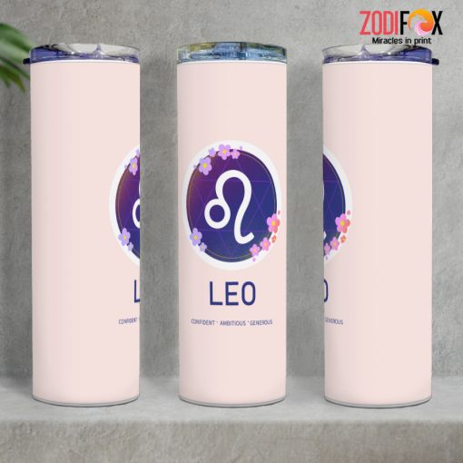 interested Leo Ambitious Tumbler zodiac gifts and collectibles – LEO-T0048