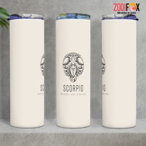 dramatic Scorpio Brave Tumbler horoscope lover gifts – SCORPIO-T0048