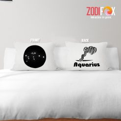 unique Aquarius Night Throw Pillow zodiac inspired gifts – AQUARIUS-PL0049