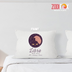 funny Libra Air Throw Pillow zodiac inspired gifts – LIBRA-PL0049
