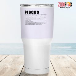 beautiful Pisces Zodiac Tumbler astrology lover gifts – PISCES-T0049