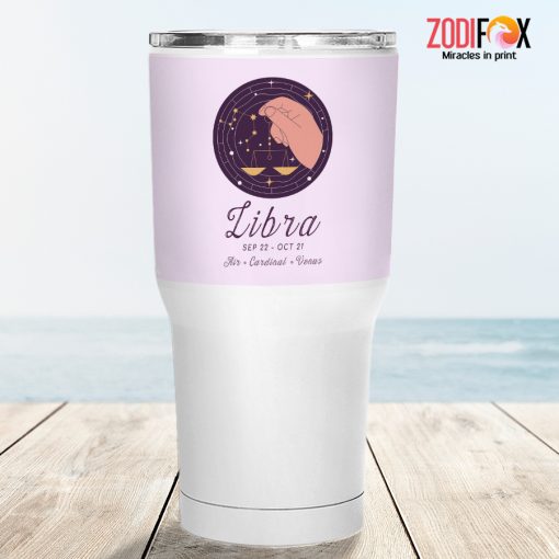 novelty Libra Hand Tumbler birthday zodiac sign gifts for horoscope and astrology lovers – LIBRA-T0049
