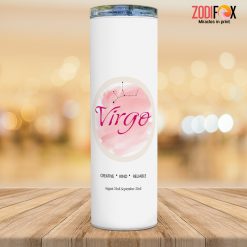 beautiful Virgo Kind Tumbler birthday zodiac sign gifts for astrology lovers – VIRGO-T0049