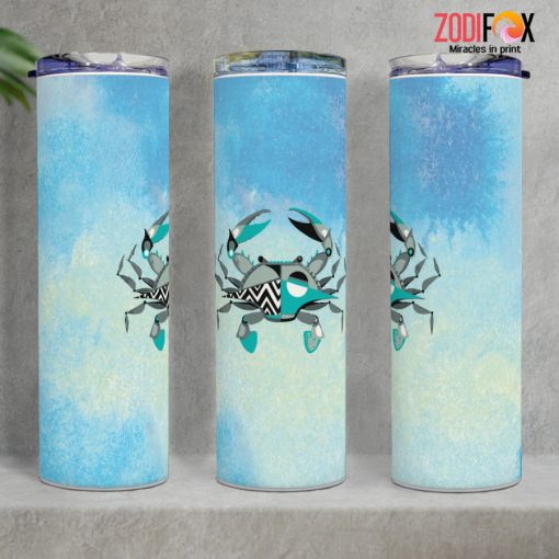 meaningful Cancer Crab Tumbler birthday zodiac sign presents for horoscope and astrology lovers – CANCER-T0049