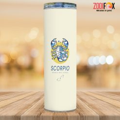 cool Scorpio Blue Tumbler birthday zodiac sign presents for astrology lovers – SCORPIO-T0049