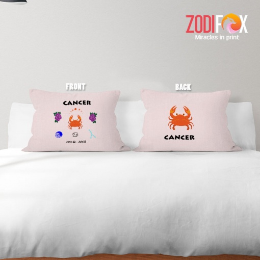 various Cancer Zodiac Throw Pillow zodiac-themed gifts – CANCER-PL0005