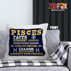 best Pisces Leader Throw Pillow gifts based on zodiac signs – PISCES-PL0005