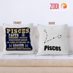 lively Pisces Leader Throw Pillow zodiac gifts and collectibles – PISCES-PL0005