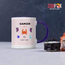 meaningful Cancer Zodiac Mug zodiac sign presents for horoscope and astrology lovers – CANCER-M0005