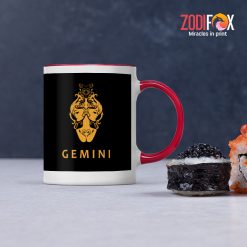 funny Gemini Gold Mug zodiac presents for horoscope and astrology lovers – GEMINI-M0005