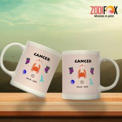 best Cancer Zodiac Mug birthday zodiac gifts for astrology lovers – CANCER-M0005