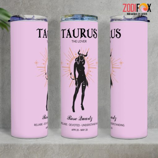 dramatic Taurus Woman Tumbler zodiac gifts for astrology lovers – TAURUS-T0005