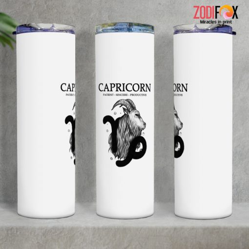 wonderful Capricorn Goat Tumbler zodiac-themed gifts – CAPRICORN-T0005