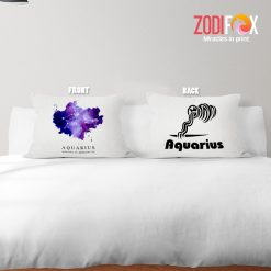 high quality Aquarius Watercolor Throw Pillow gifts according to zodiac signs – AQUARIUS-PL0050