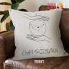 funny Capricorn Hand Throw Pillow birthday zodiac gifts for astrology lovers – CAPRICORN-PL0050