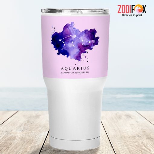 nice Aquarius Colour Tumbler birthday zodiac gifts for horoscope and astrology lovers – AQUARIUS-T0050