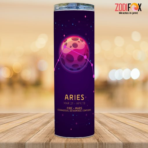 hot Aries Confident Tumbler zodiac inspired gifts – ARIES-T0050