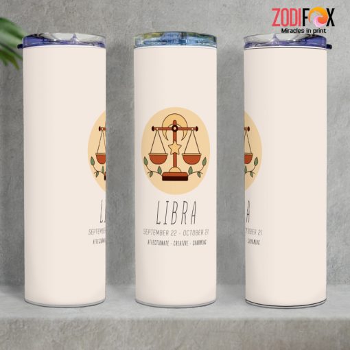 dramatic Libra Creative Tumbler birthday zodiac sign presents for horoscope and astrology lovers – LIBRA-T0050