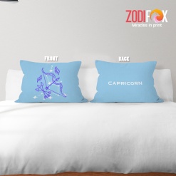 exciting Sagittarius Blue Throw Pillow zodiac gifts for astrology lovers – SAGITTARIUS-PL0051