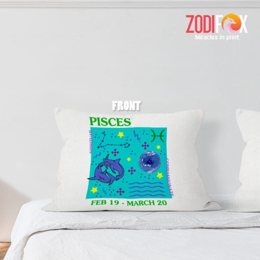 meaningful Pisces Twins Throw Pillow signs of the zodiac gifts – PISCES-PL0051