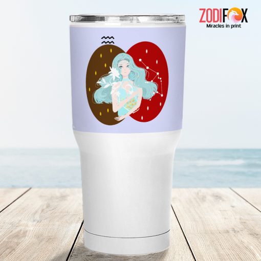 dramatic nice Aquarius Amine Tumbler zodiac sign presents for astrology lovers from zodifox print zodiac sign gifts for horoscope and astrology lovers – AQUARIUS-T0051