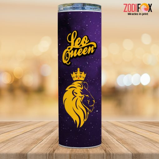 dramatic dramatic Leo Queen Tumbler birthday zodiac sign gifts for astrology lovers zodiac inspired gifts – LEO-T0051