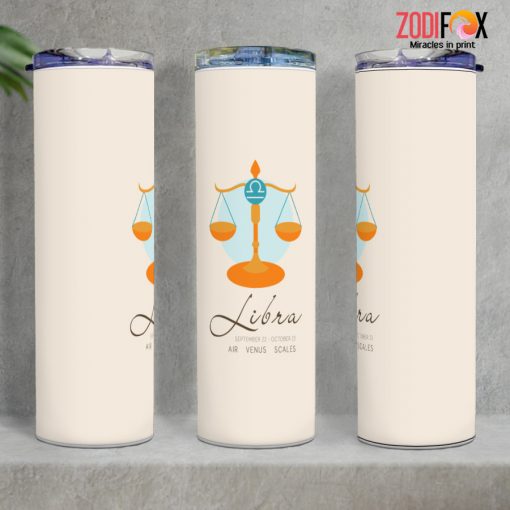 dramatic Libra Air Tumbler zodiac gifts for horoscope and astrology lovers – LIBRA-T0051