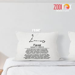 funny Pisces Romantic Throw Pillow birthday zodiac presents for astrology lovers – PISCES-PL0052